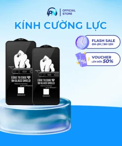 Kính cường lực iPhone KK3D - độ cứng 9H full màn, cảm ứng mượt, bảo vệ màn hình - Pnice Chính Hãng